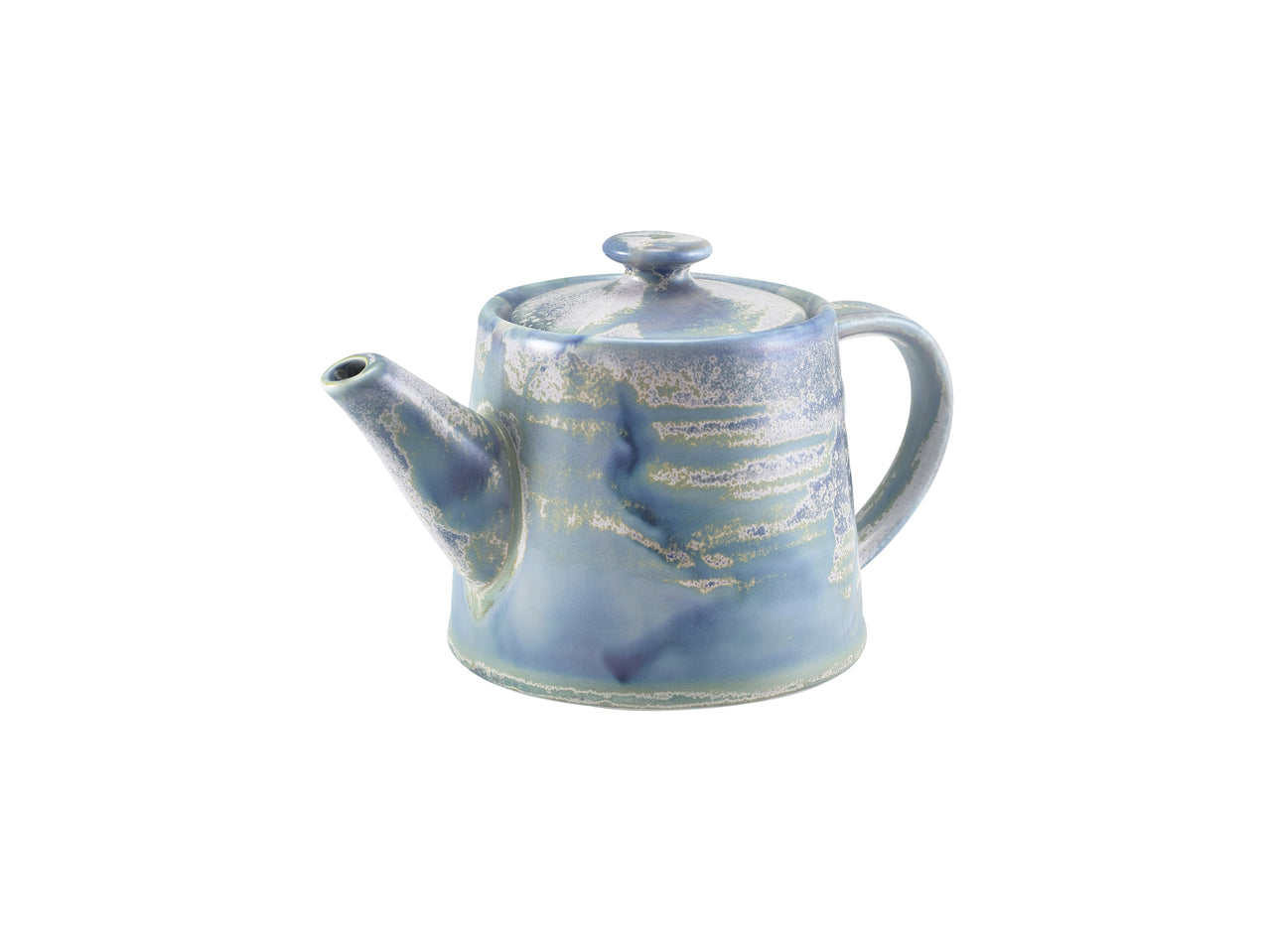 Terra Porcelain Seafoam Teapot 50cl/17.6oz 6 Pack