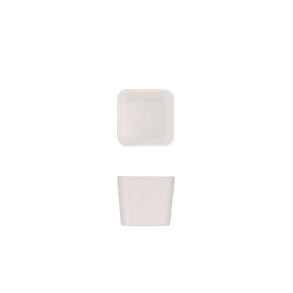 White Tokyo Melamine Small Bento Box Insert 8.3 x 7cm 6 Pack