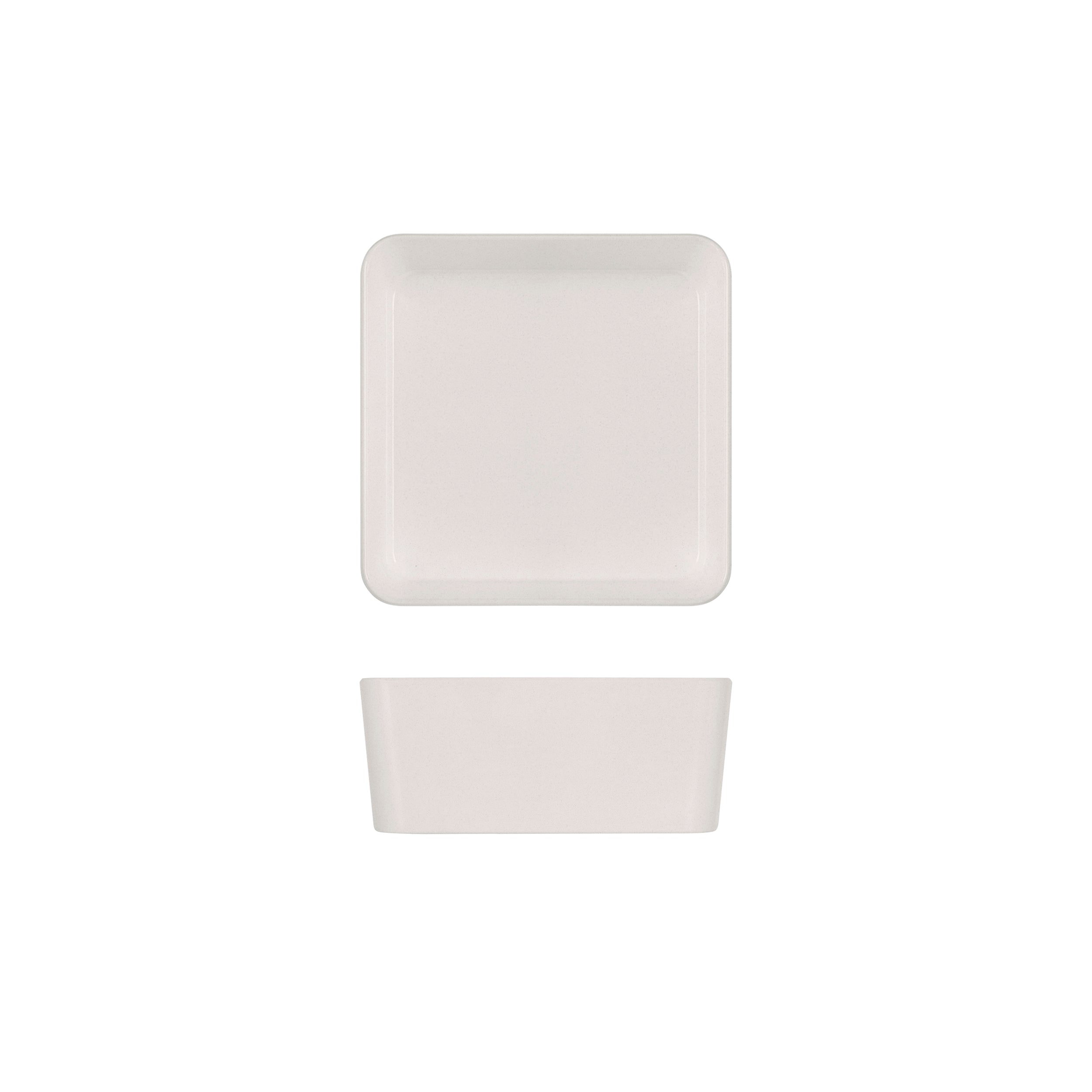 White Tokyo Melamine Large Bento Box Insert 17 x 7cm 6 Pack