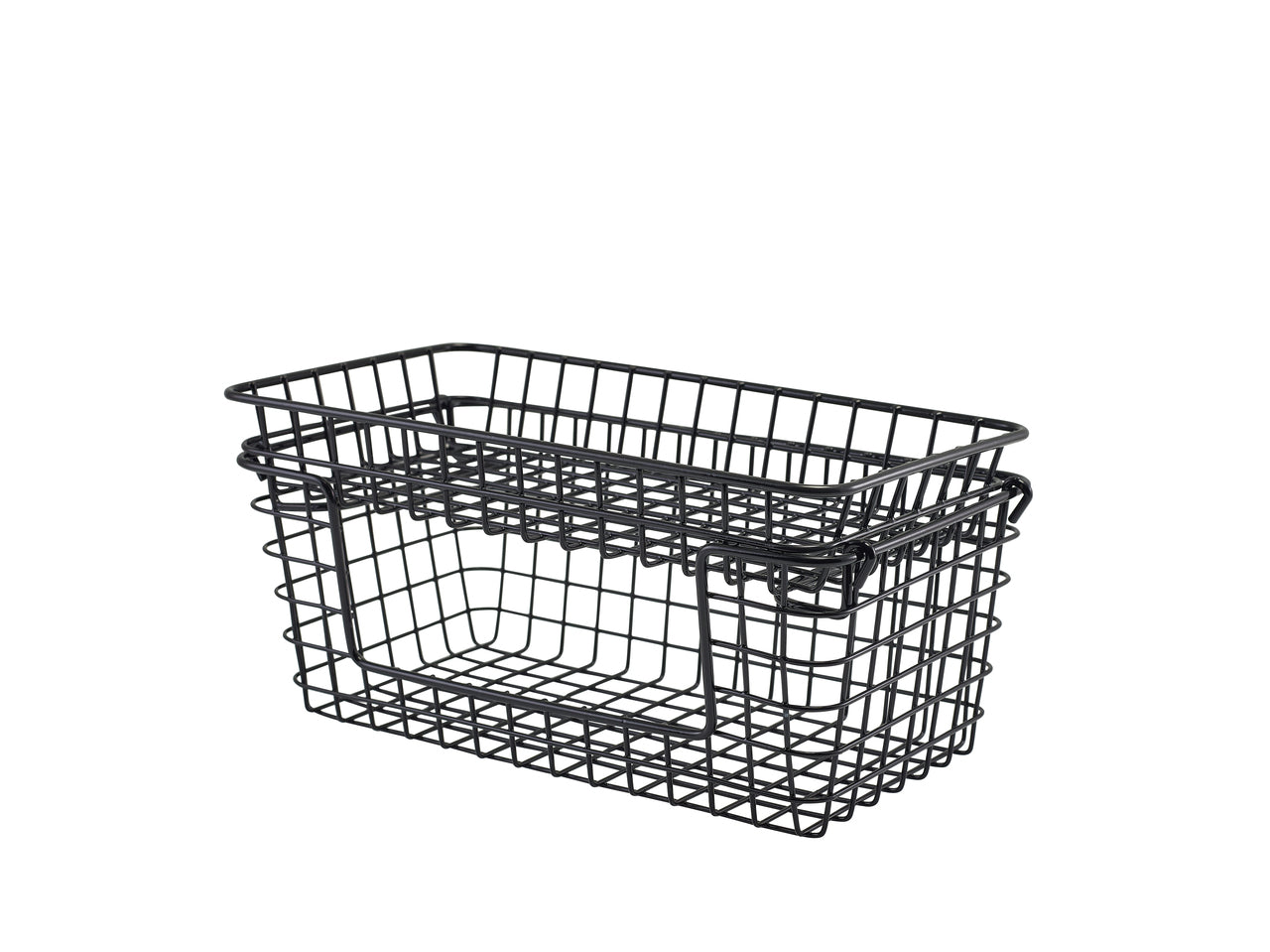 GenWare Black Wire Display Basket GN1/3 5cm (H)