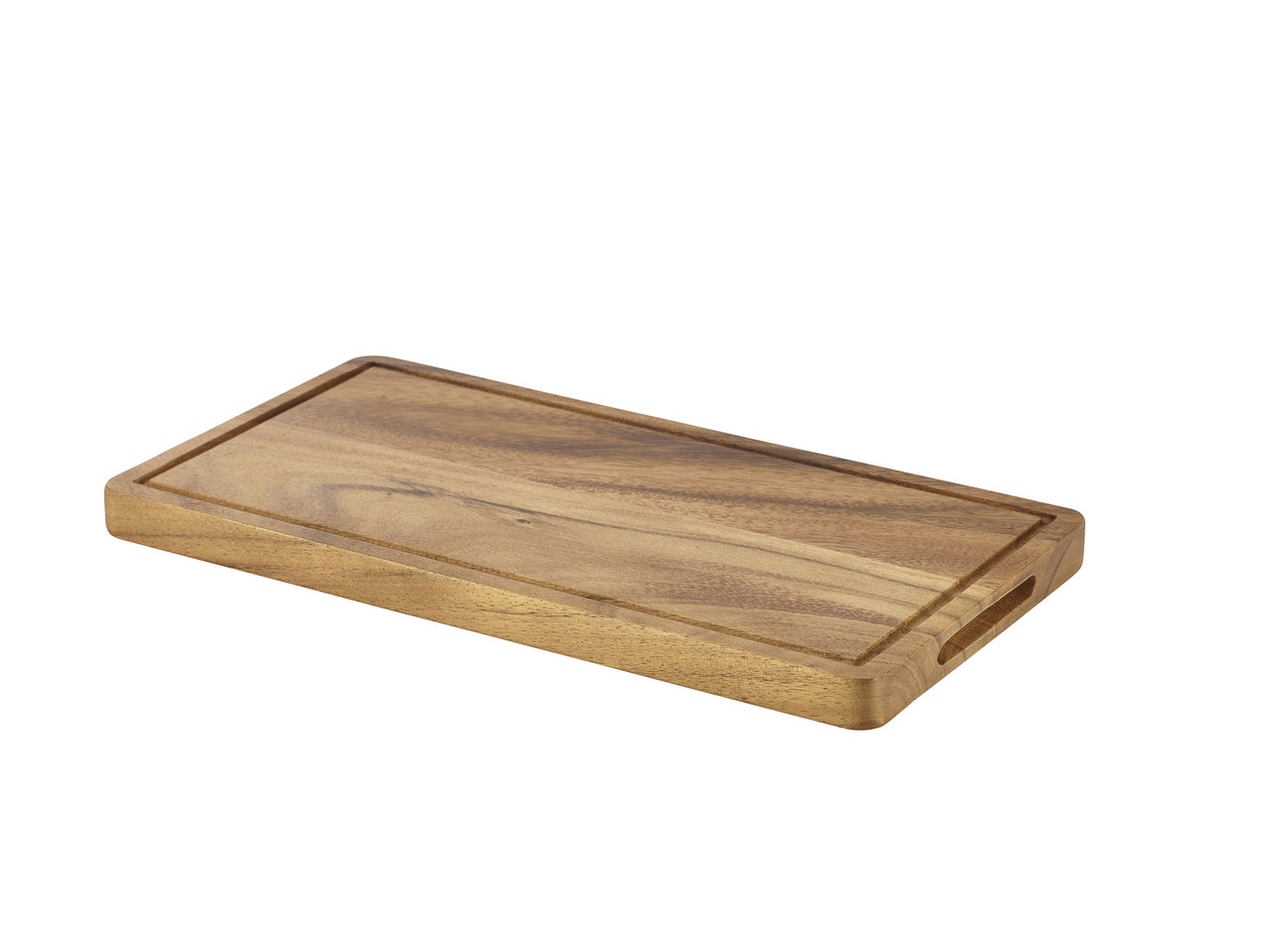 Genware Acacia Wood Serving Board GN 1/3