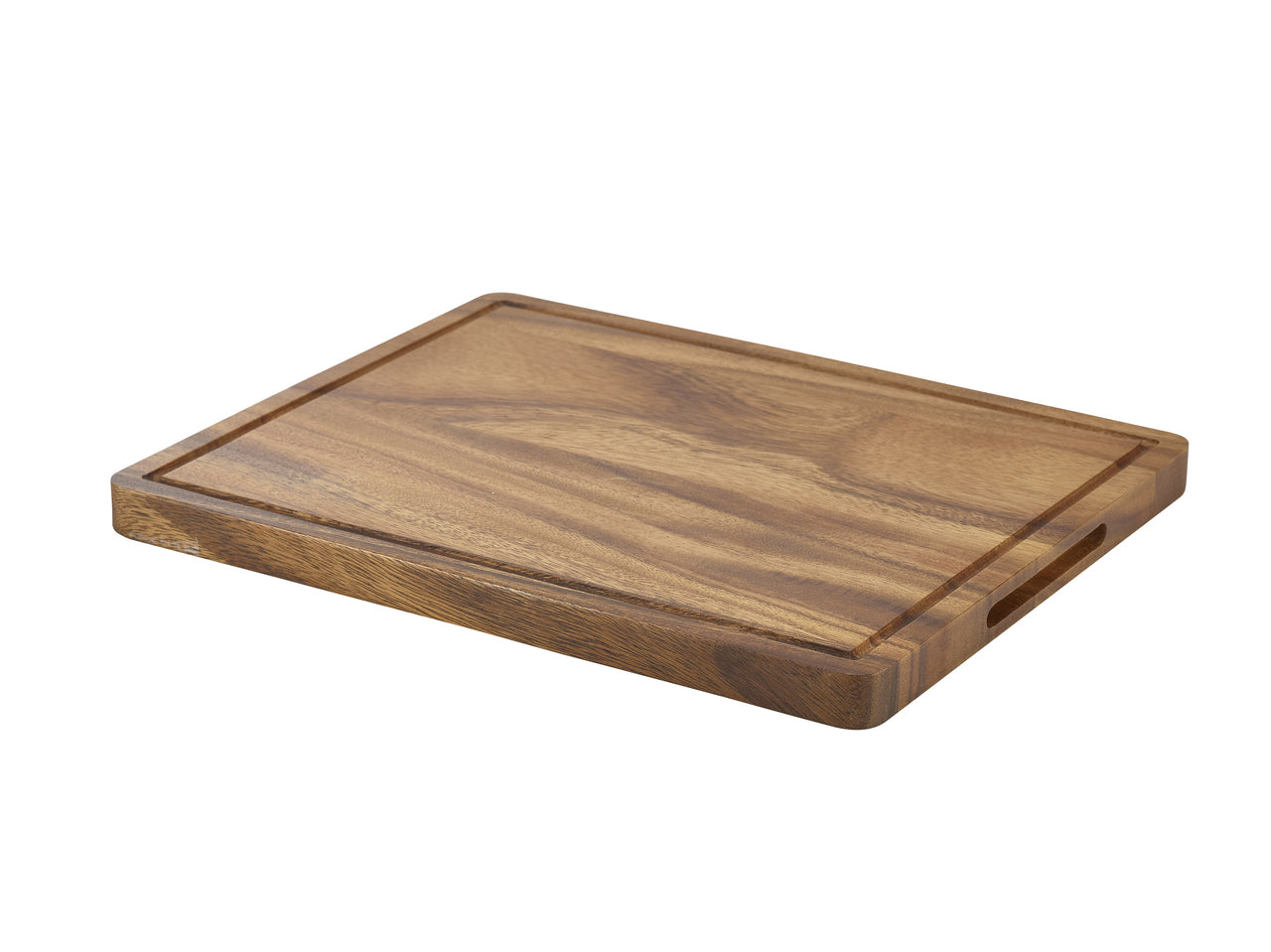 Genware Acacia Wood Serving Board GN 1/2