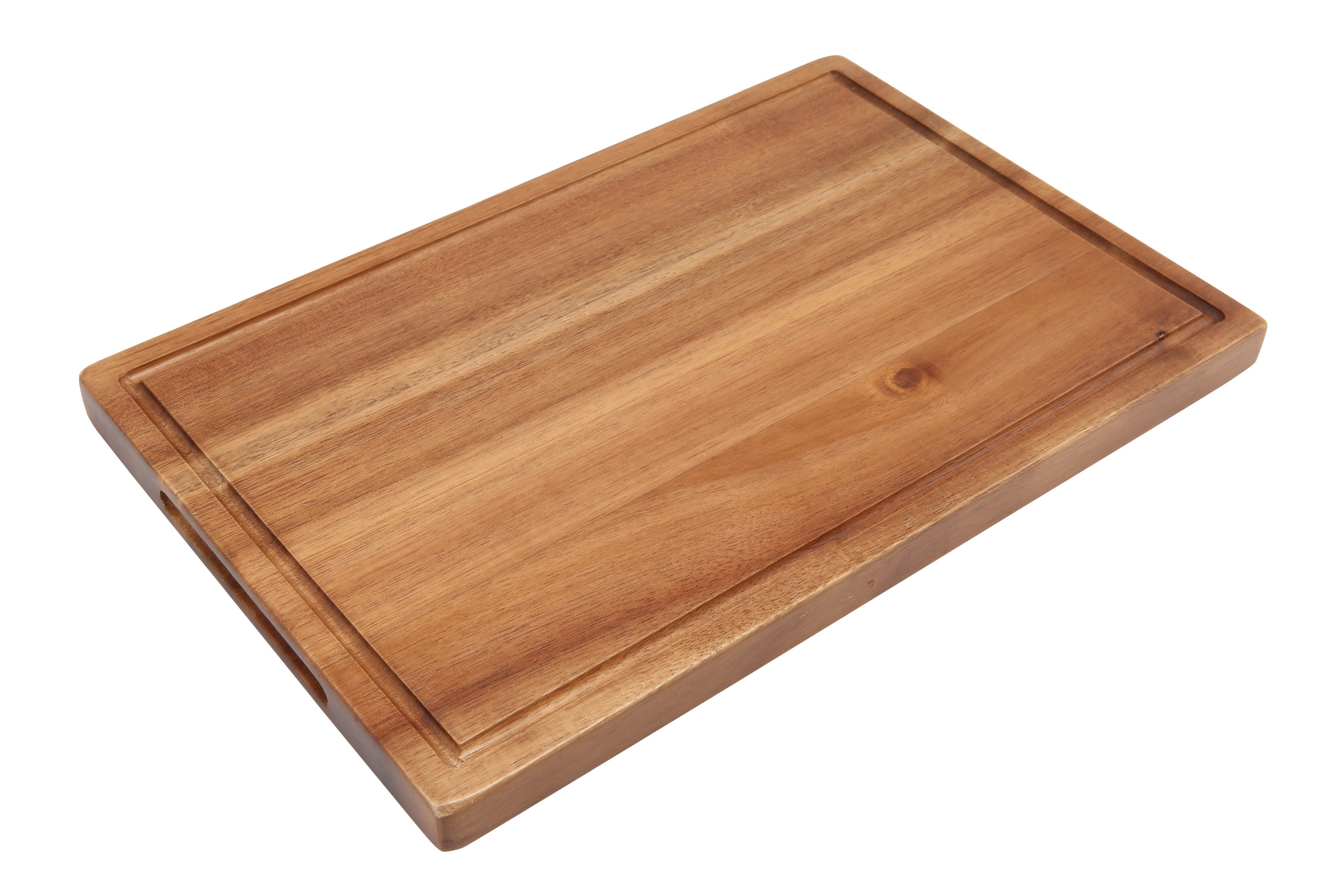 Genware Acacia Wood Serving Board 34 x 22 x 2cm