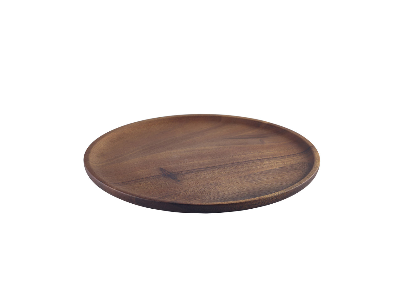 Acacia Wood Serving Plate 26cm